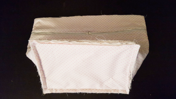 Comment faire une trousse de toilette doublée – Fée Main Couture