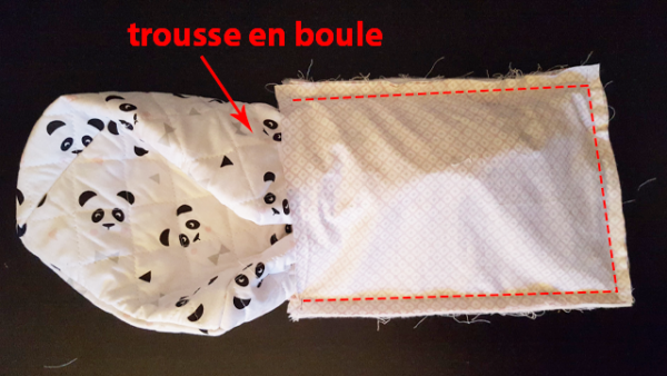 Comment faire une trousse de toilette doublée – Fée Main Couture